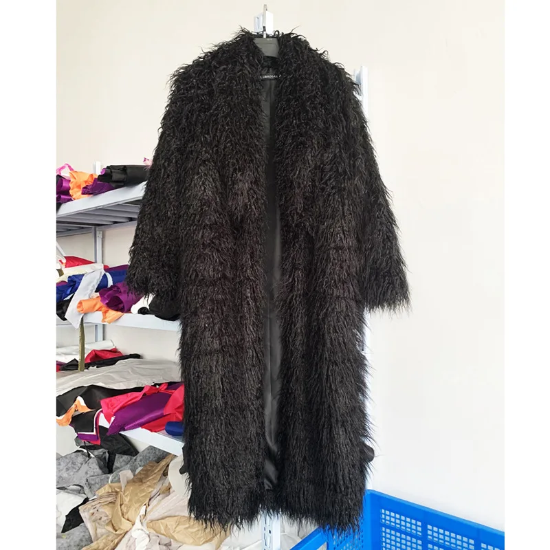 Kadın Taklit Koyun Taklit Kürk - Wool Coat Peacoat incelemesi ve fiyatı