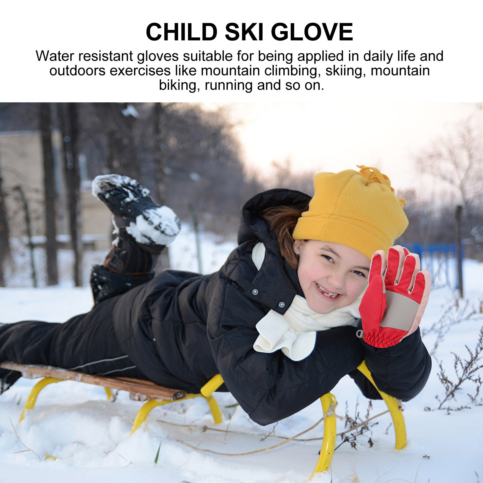 1 Çift Çocuk Kayak Eldiveni Su - Snow Glove Insulated incelemesi ve fiyatı